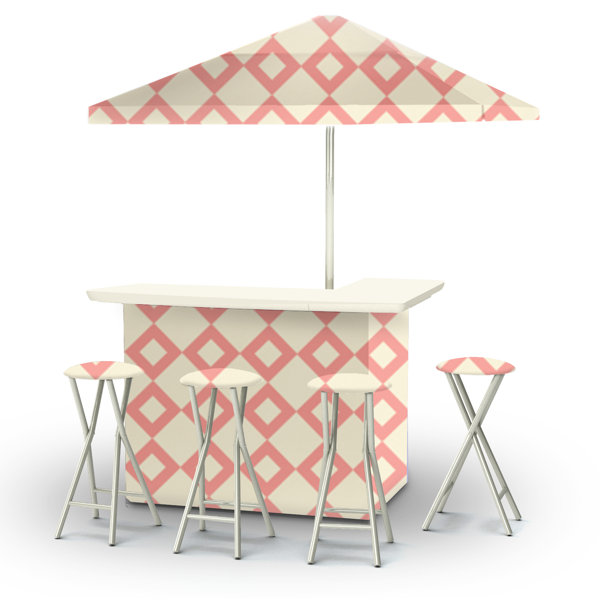 Best of Times Bar Set with Stools Wayfair